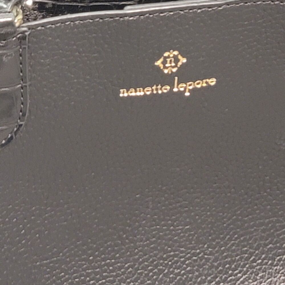 Nanette lepore Black 2 In One Purse Crossbody - Picture 4 of 15